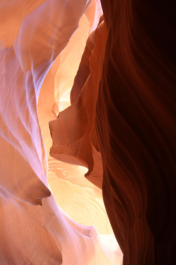 Antelope Canyon Photograph - Layers of Light by Alexandra Till