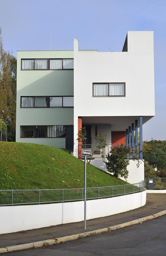 Le Corbusier building Stuttgart Weissenhof Photograph by Matthias Hauser