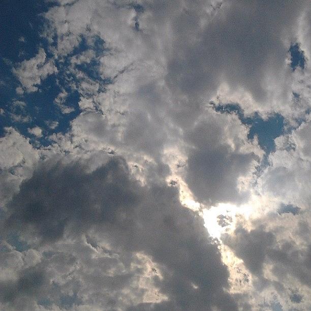 Sun Photograph - Le #nuvole Come #zuccherofilato Pt. II by Valentina Di Martino