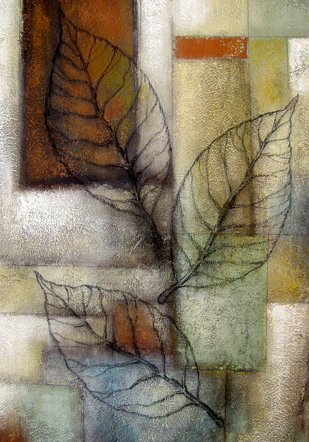 Leaf Whisper 2 Painting by Leon Zernitsky