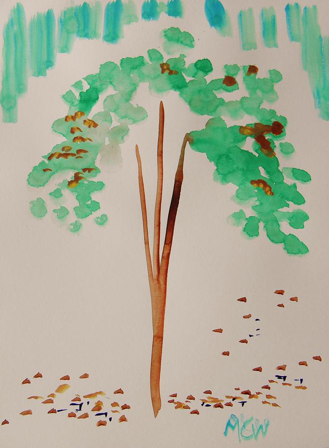 Leaves in Change Painting by Mary Carol Williams