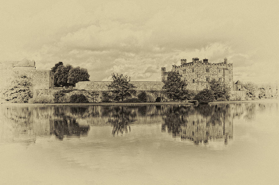 Leeds Castle Nostalgic Photograph by Chris Thaxter
