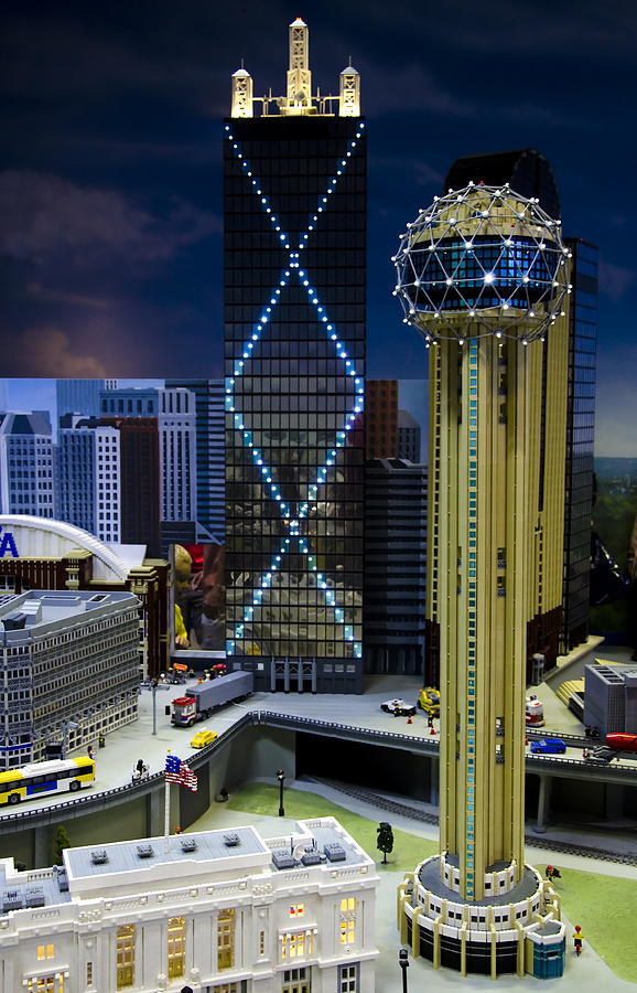 Dallas Photograph - Legoland Dallas II by Ricky Barnard