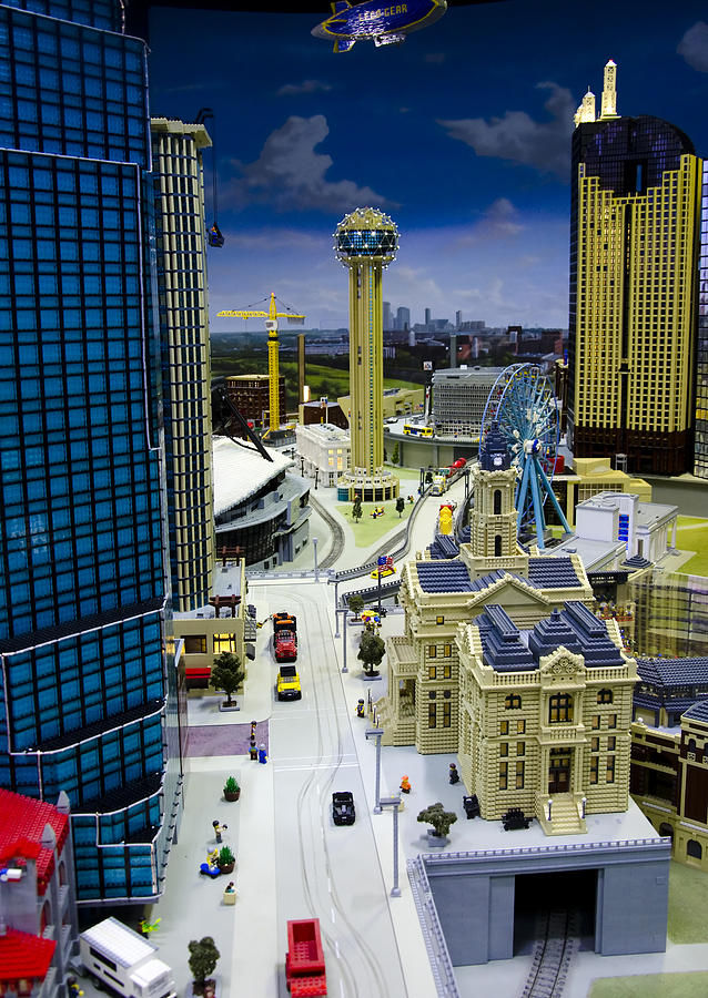 Dallas Photograph - Legoland Dallas IV by Ricky Barnard