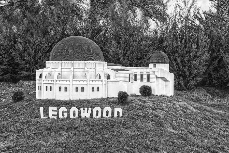 Hollywood Photograph - Legowood - BW by Nicholas Evans