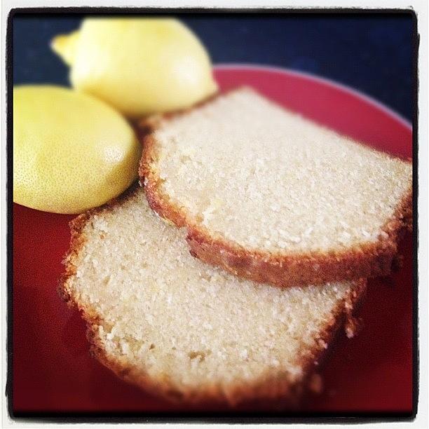 Cake Photograph - Lemon Drizzle #cake For Pre-lunch Tea by Jaimini Chohan