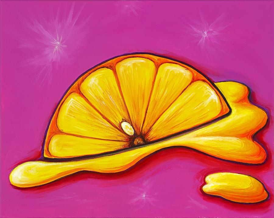 Lemon Fresh Painting by David Junod