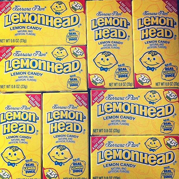 Candy Photograph - Lemonheads by Madeleine Claire