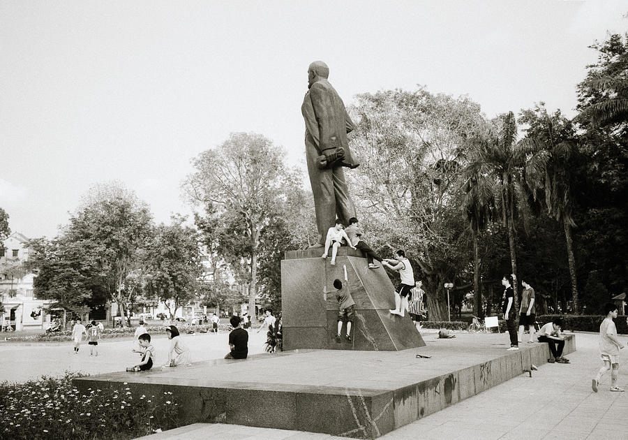 Lenin Park In Hanoi Vietnam Photograph by Shaun Higson - Pixels