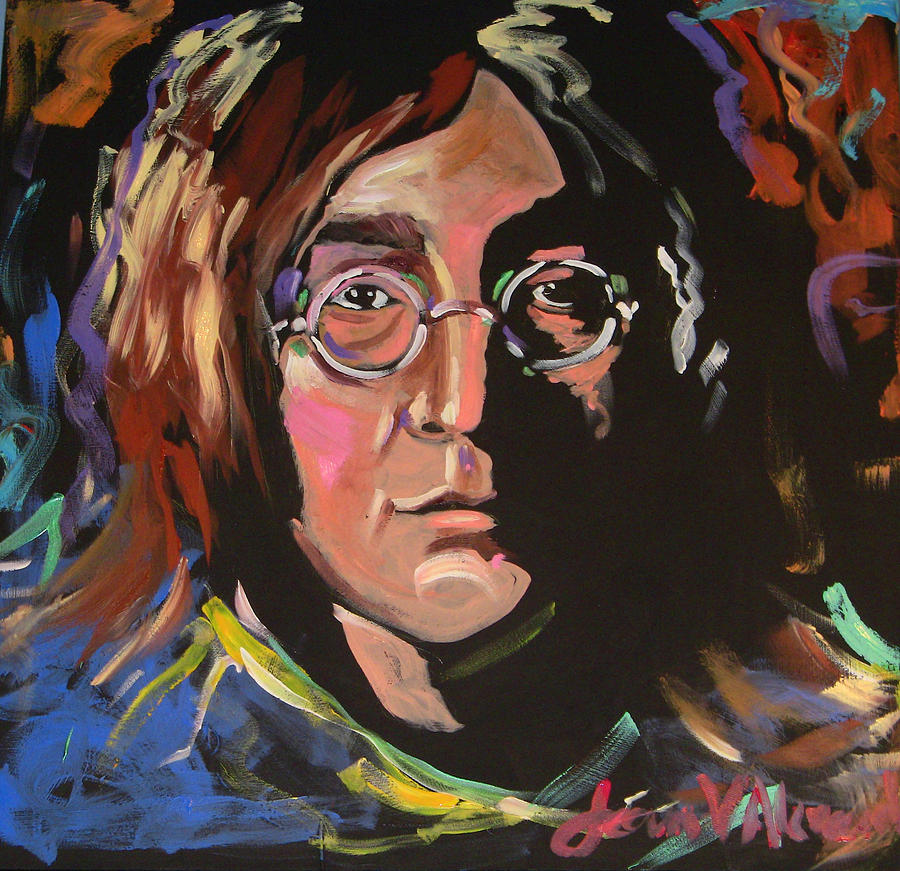 Lennon Painting by Jean Alexander