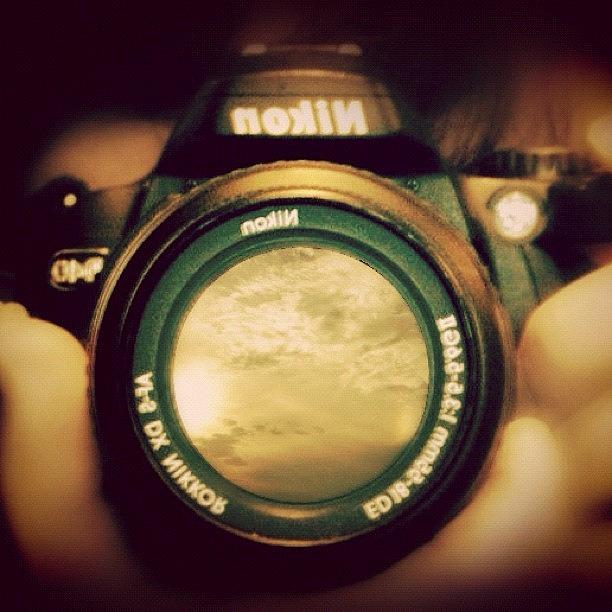 Camera Photograph - Lens To My World.. #camera #lens by Margie P