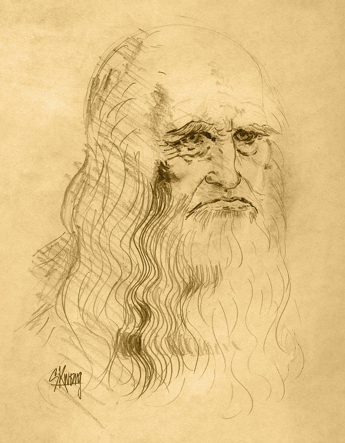 Leonardo Drawing by Stan Kwong