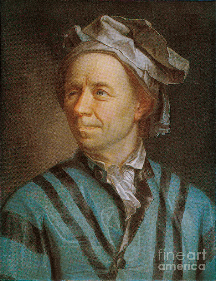 Leonhard Euler, Swiss Mathematician Photograph by Science Source