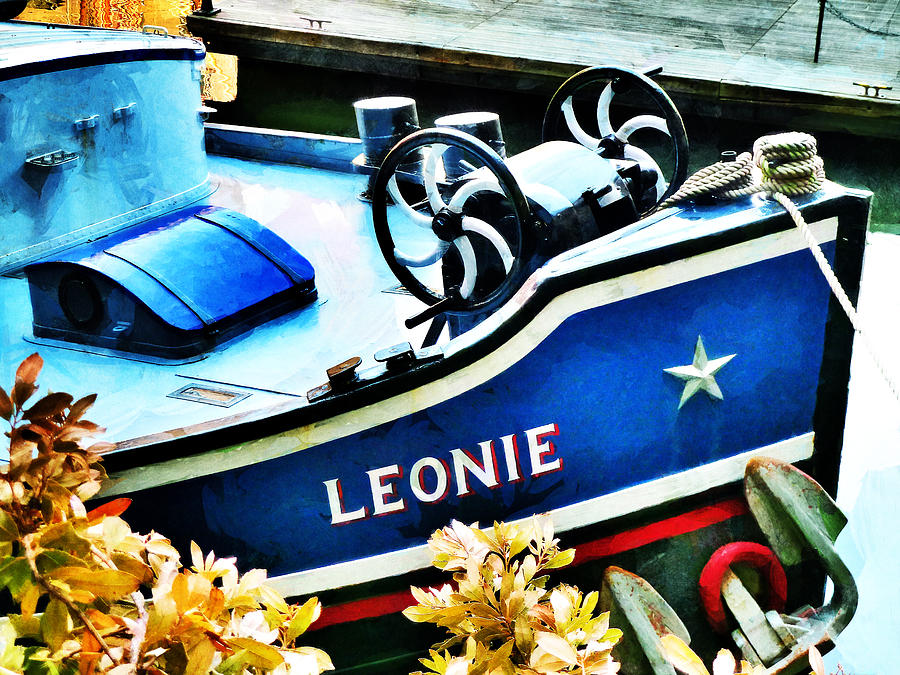 Leonie the Dutch Barge Photograph by Steve Taylor