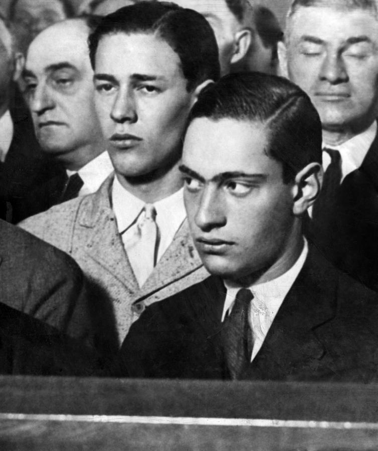 Leopold And Loeb, Richard Loeb, Nathan Photograph by Everett Leopold And Loeb, Richard Loeb, Nathan Photograph by Everett