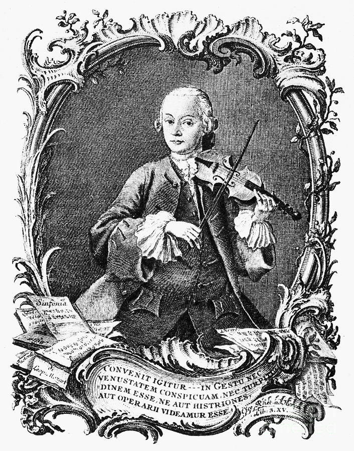 Leopold Mozart (1719-1787) Photograph by Granger Leopold Mozart (1719-1787) Photograph by Granger