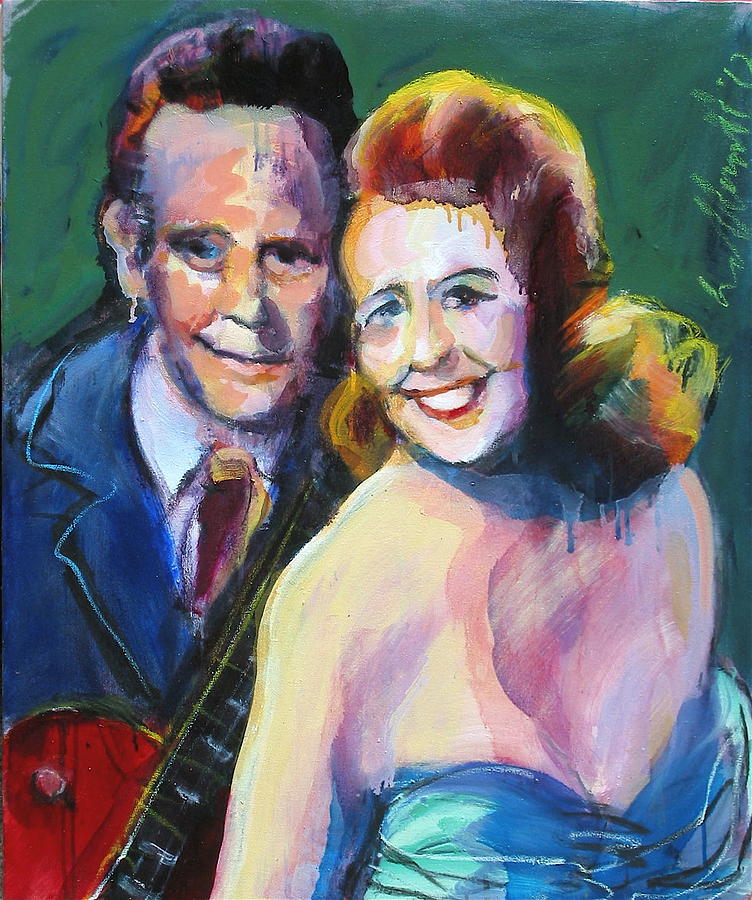 Les and Mary Painting by Les Leffingwell
