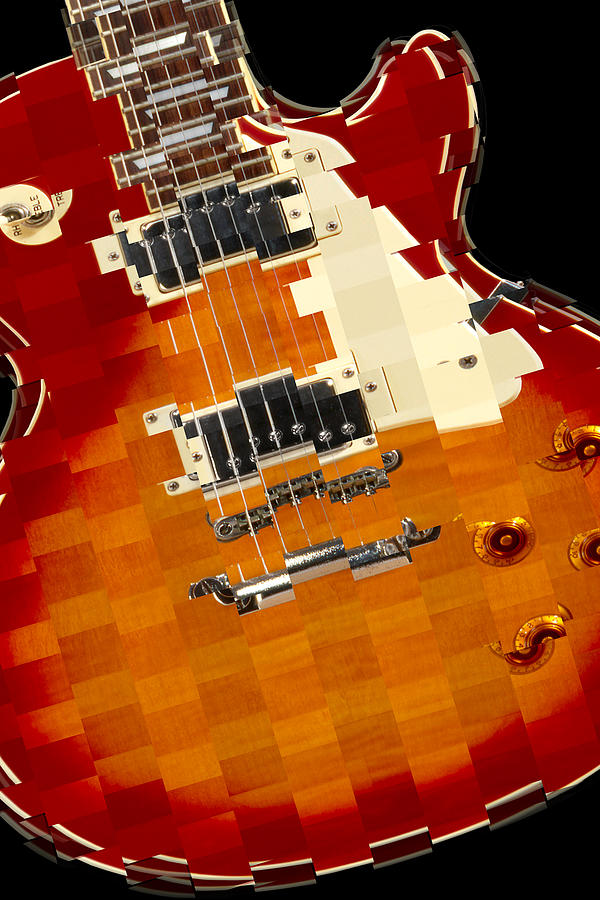 Classic Guitar Abstract Photograph by Mike McGlothlen