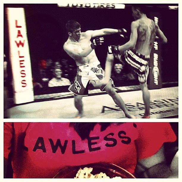 Popcorn Photograph - Let Me Be Hyped ... #lawless #8/29 #ufc by Bianca Q