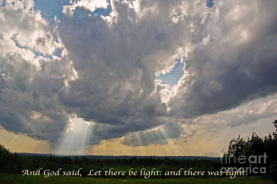 Let there be light Photograph by John Stephens