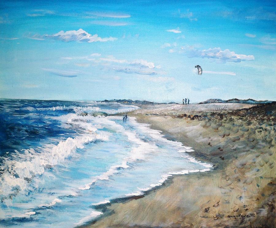 Lets Go Fly A Kite Painting by Shana Rowe Jackson