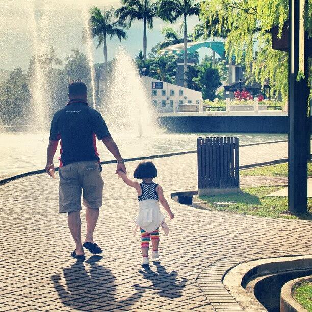 Instagram Photograph - Lets Go Home Dad... #pictureoftheday by Isma El