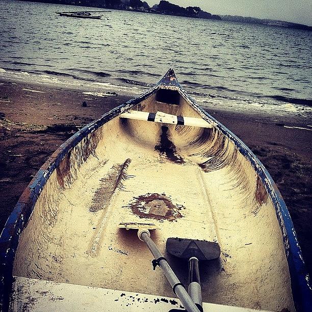 Scenery Photograph - Lets Set Sail! Baywood,ca #canoe by Veronica Rains