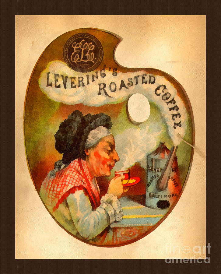Leverings Roasted Coffee Painting by Anne Kitzman