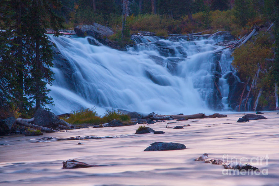 Lewis Falls - Evening Twilight Photograph by Katie LaSalle-Lowery