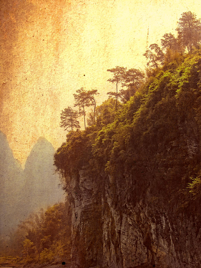 Li River Mountainside Photograph by Stuart Deacon - Fine Art America
