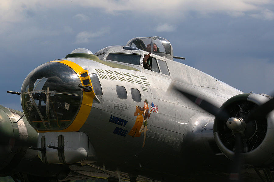 Liberty Belle B17 Bomber Photograph By Ken Brannen - Fine Art America