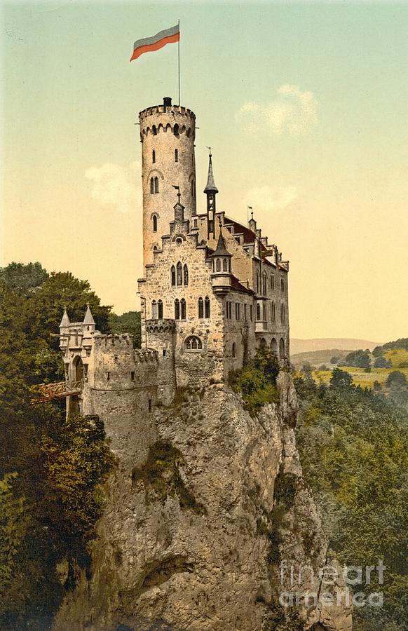 Lichtenstein Castle Photograph by Padre Art