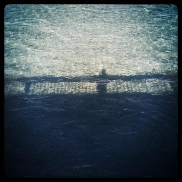 Pier Photograph - Life And Its Mysteries... #water by Emily W