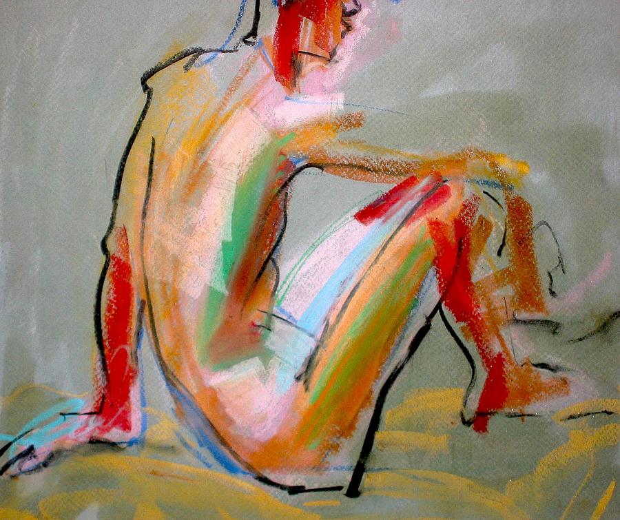 Life Drawing Eleven Painting by Les Leffingwell