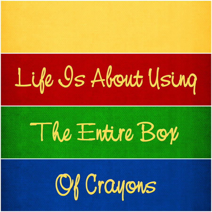 Life In The Crayon Box Digital Art by KayeCee Spain