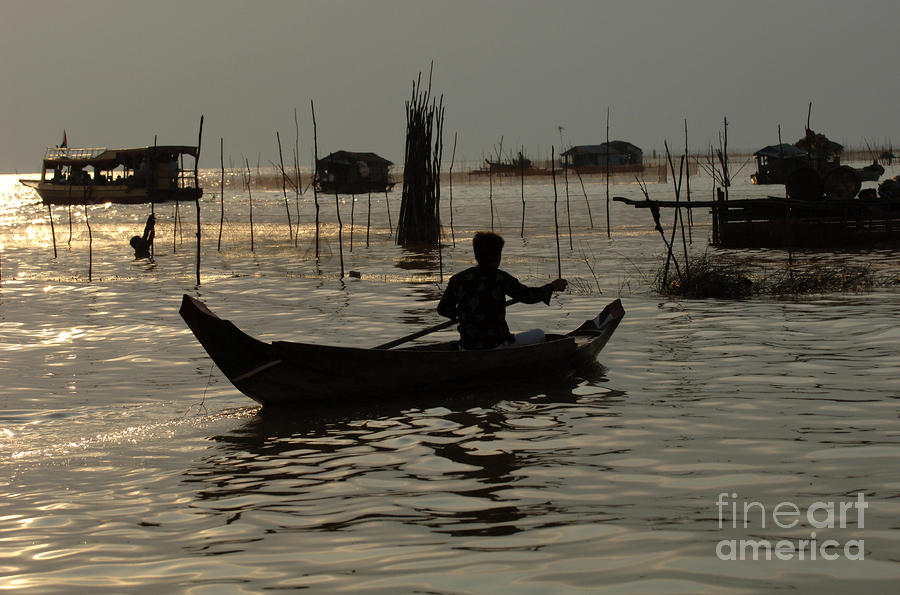 Life On Lake Tonle Sap 7 Photograph by Bob Christopher