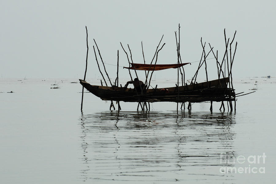 Life On Lake Tonle Sap  Photograph by Bob Christopher