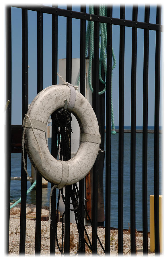 Life Ring Buoy Photograph by Janice Adomeit