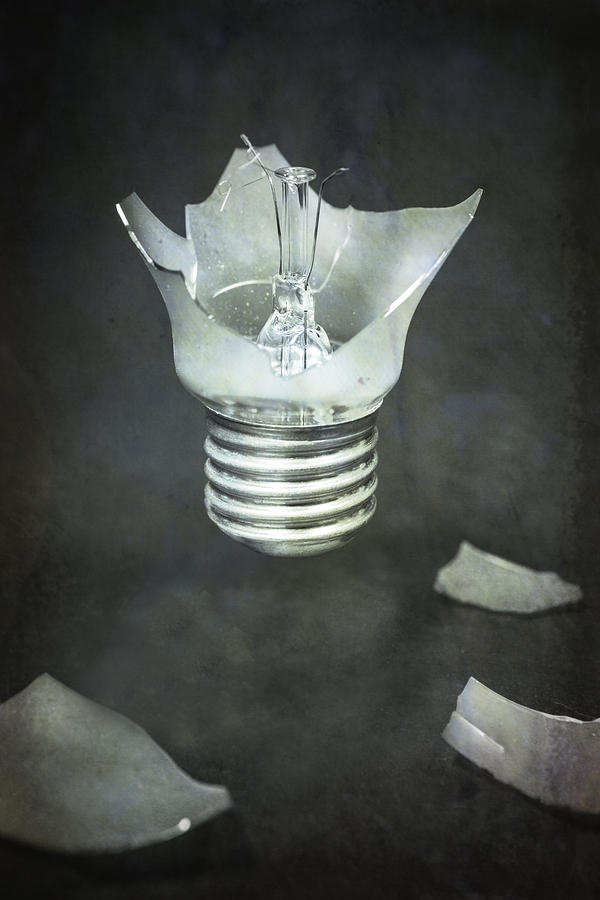 Still Life Photograph - Light Bulb by Joana Kruse