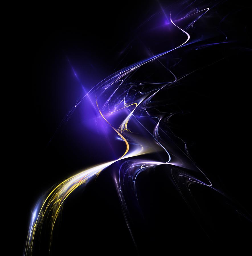 Light Dance Digital Art By David Lane