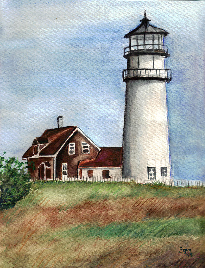 Light house Painting by Clara Sue Beym