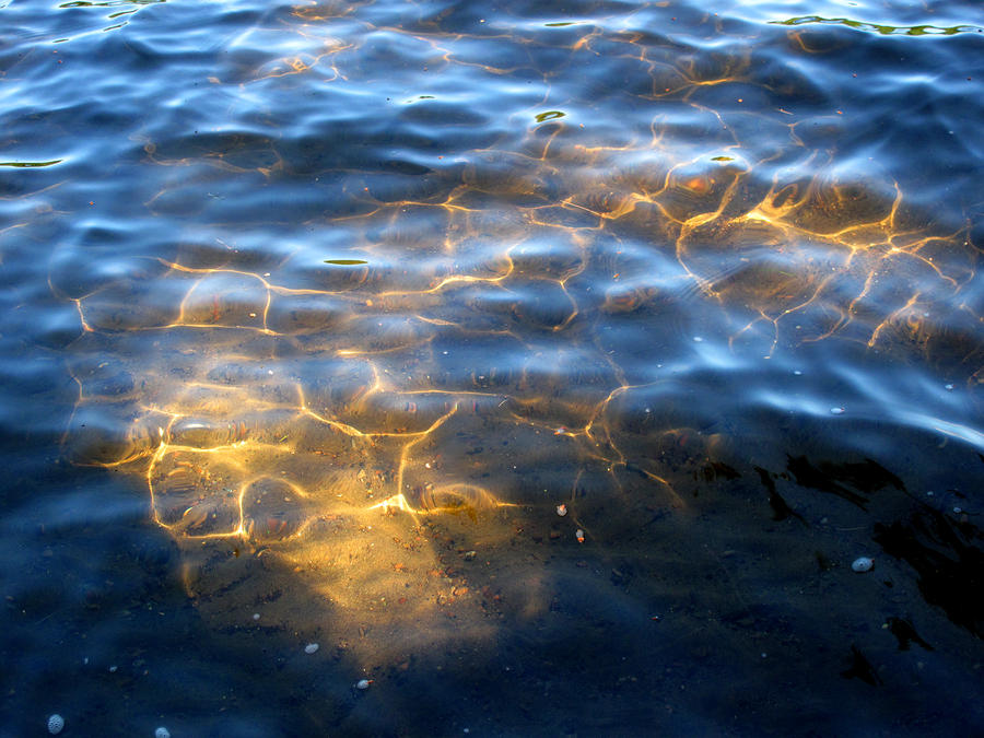 Light Under Water 2  Photograph by Lyle Crump