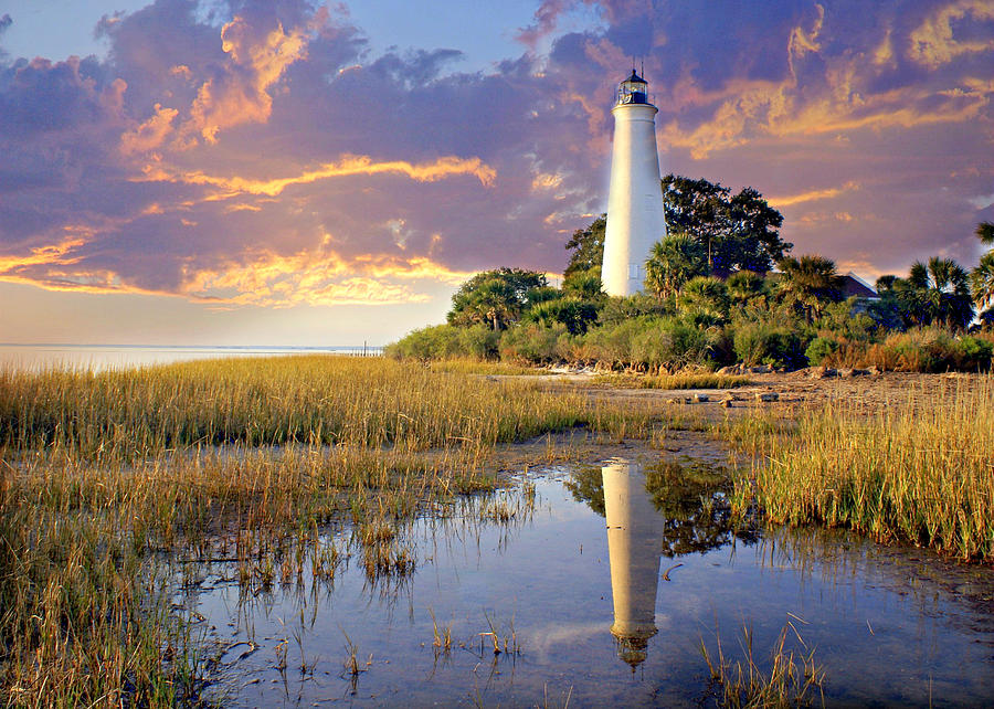 Lighthous Reflection 1 Photograph by Marty Koch | Fine Art America