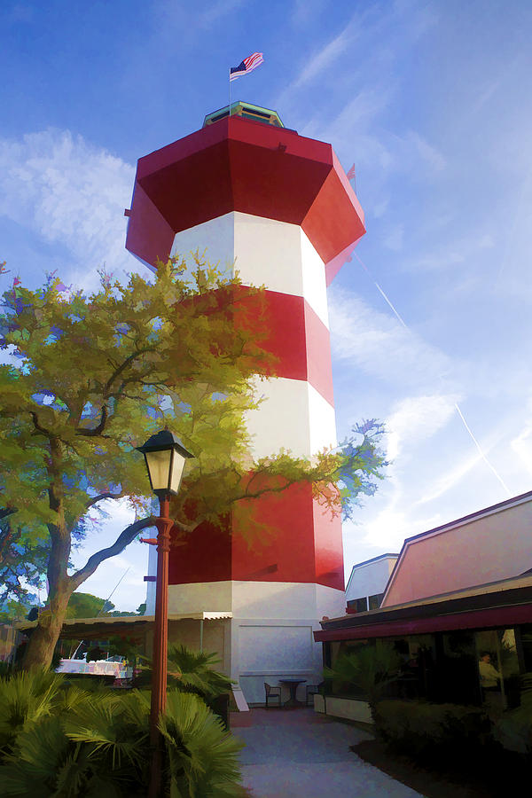 Lighthouse at Hilton Head Photograph by Gregory Scott