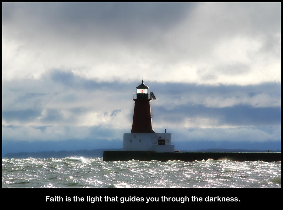 Lighthouse Faith Photograph by Mark J Seefeldt