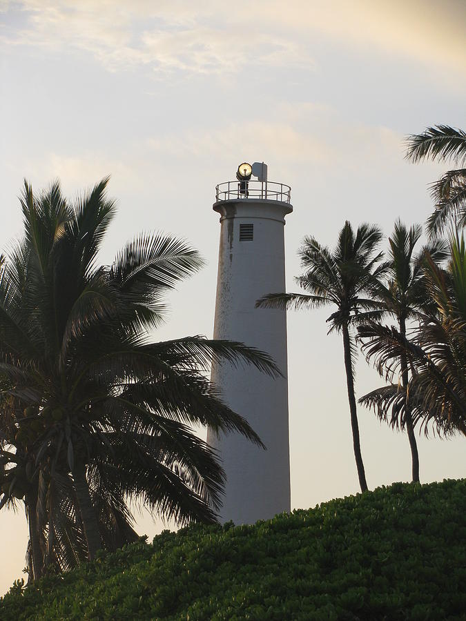 Lighthouse in Hawaii Photograph by Anthony Trillo