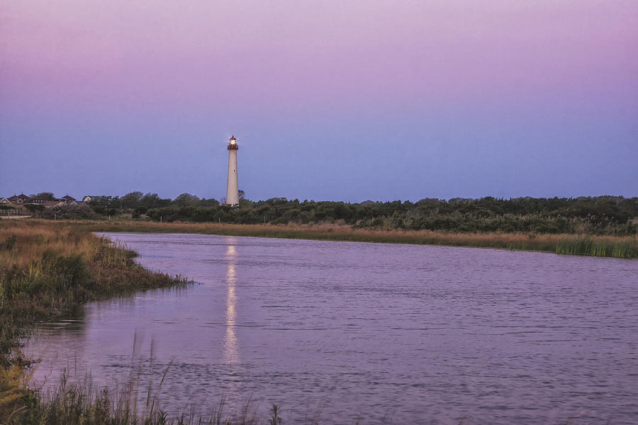 Lighthouse Reflection Photograph by Tom Singleton