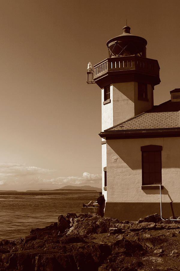 Lighthouse San Juan Photograph by Lorraine Devon Wilke