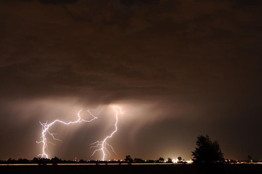 Lightning Photograph - Lightning 8 by Jennifer Brindley