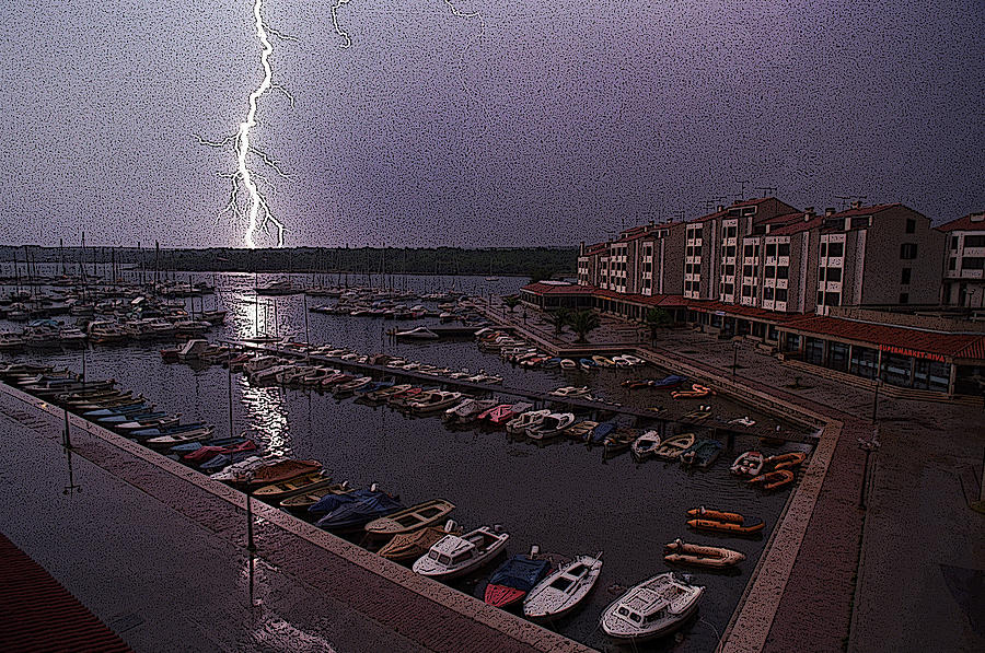 Lightning Photograph by Dragan Kudjerski